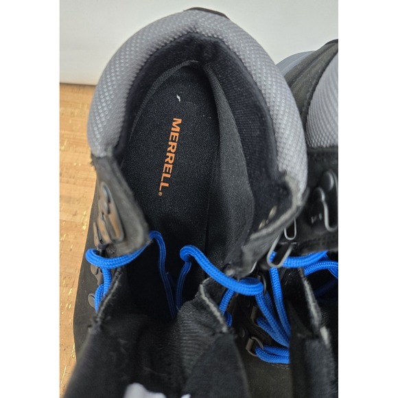 Merrell Boots Mens 7 Ontario Mid Waterproof Hiking Select Dry WP Trail‎ Shoes